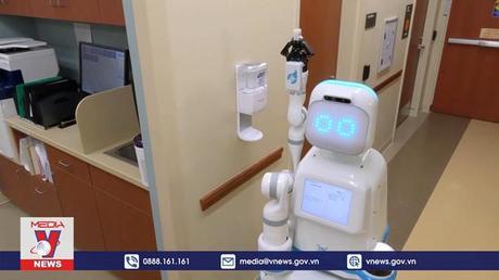 Robot hỗ trợ nguồn nhân lực y tế tại Mỹ