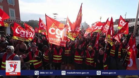 Đình công quy mô lớn tại Pháp