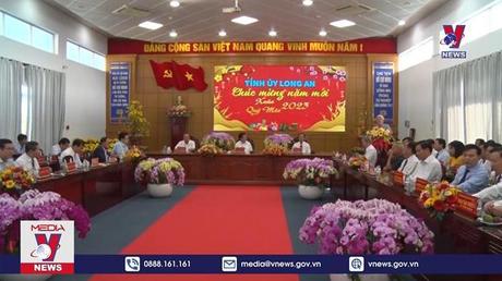 Lãnh đạo, nguyên lãnh đạo Trung ương chúc Tết tỉnh Long An