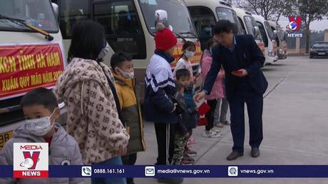 Hà Nam tổ chức các chuyến xe đưa công nhân về quê đón Tết 