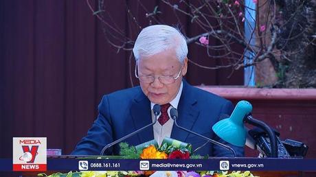 Tổng Bí thư chúc Tết Đảng bộ, chính quyền, nhân dân Thủ đô