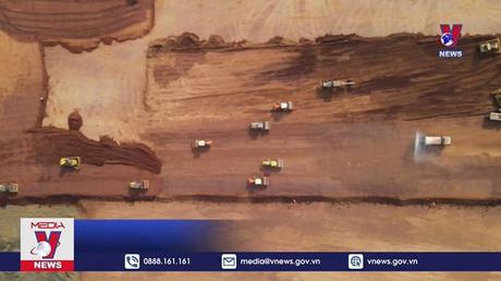 Dự án sân bay Long Thành thi công xuyên Tết 