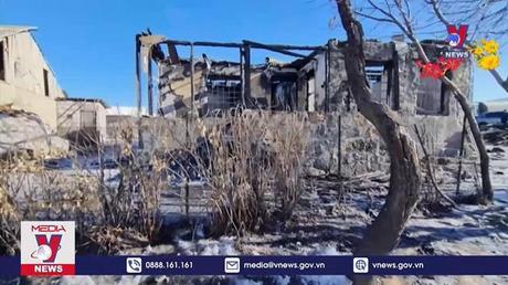 Cháy doanh trại quân đội gây thương vong ở Armenia