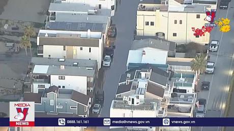 Tổng thống Mỹ thị sát khu vực bị bão tàn phá tại California