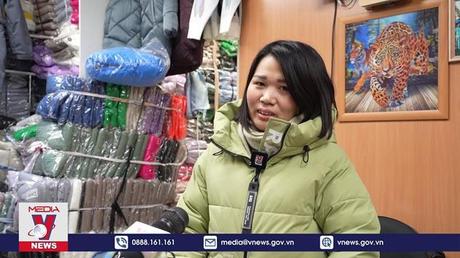 Xuân về tại khu chợ người Việt tại Nga