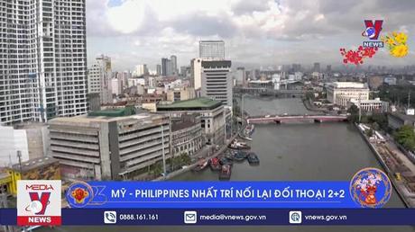 Mỹ - Philippines nhất trí nối lại đối thoại 2+2