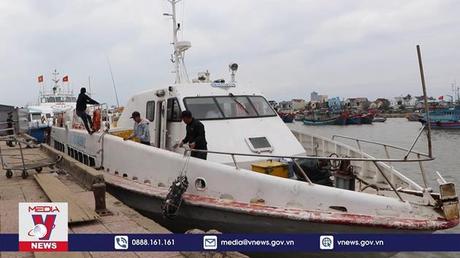 Những chuyến tàu cuối đưa người dân Lý Sơn về đảo đón Tết