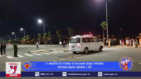 11 người tử vong vì tai nạn giao thông trong ngày Mùng 1
