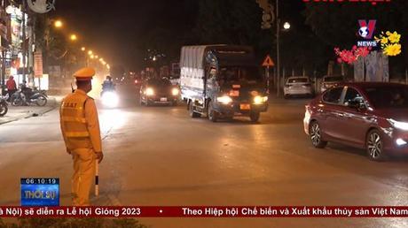 Cảnh sát giao thông sẽ xử lý vi phạm nồng độ cồn xuyên Tết