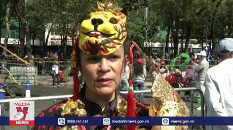 Lễ hội hóa trang mừng Tết Nguyên đán ở Mexico