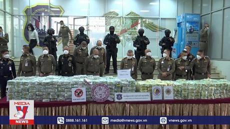 Thái Lan thu giữ hơn 1 tấn ma túy đá