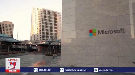 Microsoft ghi nhận tăng trưởng doanh thu thấp nhất trong 6 năm