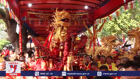 Đặc sắc lễ hội rước pháo Đồng Kỵ 