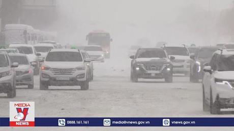 Đông Bắc Á hứng chịu rét đậm rét hại