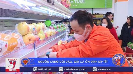 Nguồn cung dồi dào, giá cả ổn định dịp Tết