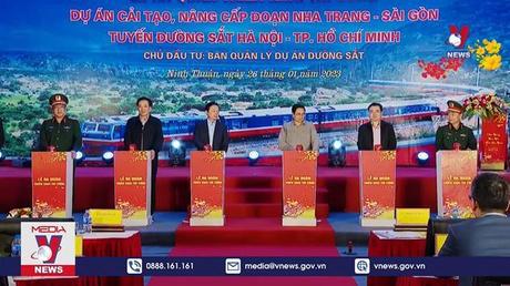 Triển khai nâng cấp tuyến đường sắt Nha Trang - Sài Gòn