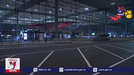 Hoạt động hàng không tại Đức bị đình trệ