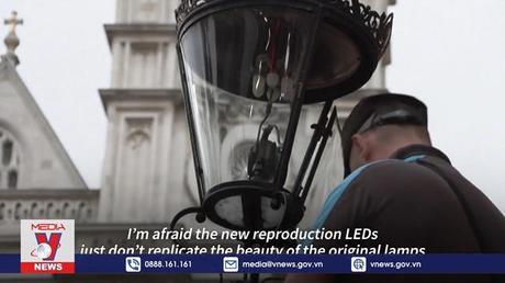 Bảo tồn đèn đường cổ ở Anh