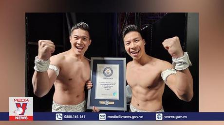 Quốc Cơ - Quốc Nghiệp thành công với kỷ lục Guinness cuối