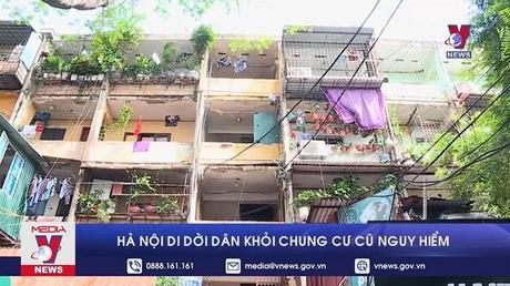 Hà Nội di dời dân khỏi chung cư cũ nguy hiểm