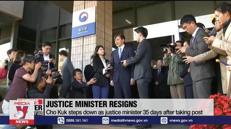 Cựu Bộ trưởng Tư pháp Hàn Quốc bị kết án 2 năm tù giam