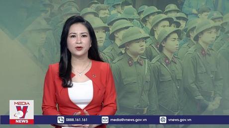 Tân binh trước khi lên đường nhập ngũ