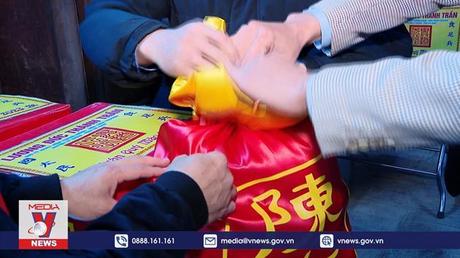 Lễ hội Phát lương Trần Thương - Ước vọng một năm bội thu no ấm