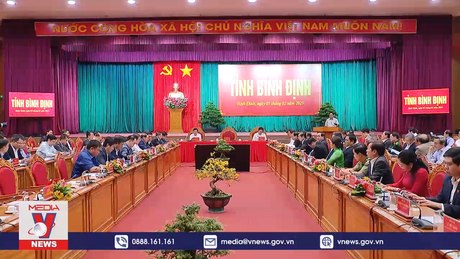 Thủ tướng làm việc với lãnh đạo tỉnh Bình Định