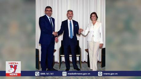 Pháp, Ấn Độ và UAE công bố lộ trình hợp tác ba bên