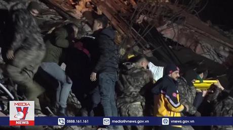 Thổ Nhĩ Kỳ thiết lập hành lang cứu trợ tại khu vực động đất