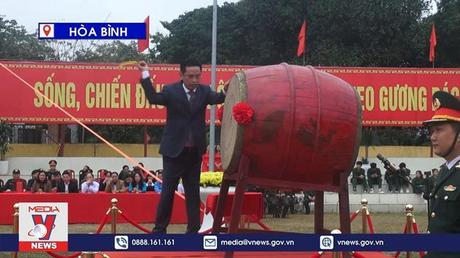 Xứ Mường rộn ràng Lễ giao nhận quân năm 2023 