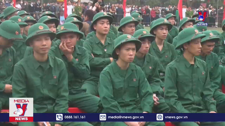 Quân khu 4 hoàn thành giao nhận quân năm 2023