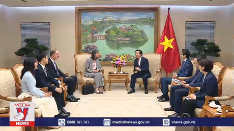 Phó Thủ tướng Trần Hồng Hà tiếp đại diện UNDP và USAID tại Việt Nam