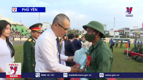 Trên 2.100 thanh niên Phú Yên lên đường nhập ngũ