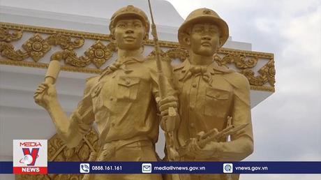Trùng tu Đài tưởng niệm liên minh chiến đấu Việt – Lào