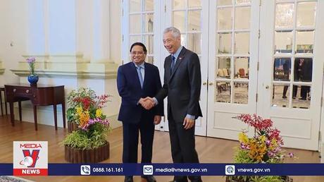 Thủ tướng hội đàm với Thủ tướng Singapore