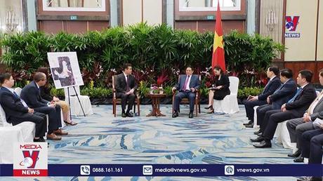 Thủ tướng tiếp các doanh nghiệp hàng đầu Singapore 