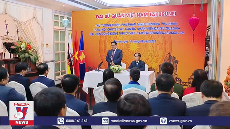 Thủ tướng gặp gỡ kiều bào tại Brunei