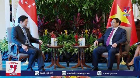 Thủ tướng Phạm Minh Chính tiếp Phó Thủ tướng Singapore