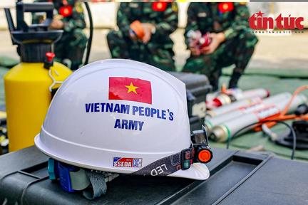 Cận cảnh trang bị cứu hộ đặc biệt của Công binh Việt Nam mang tới Thổ Nhĩ Kỳ