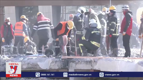 Tiếp tục nỗ lực giải cứu nạn nhân sau động đất ở Thổ Nhĩ Kỳ và Syria