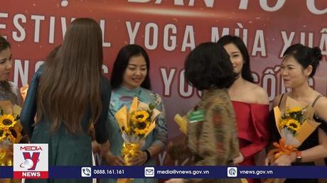 Festival yoga mùa Xuân tổ chức tại Lào Cai