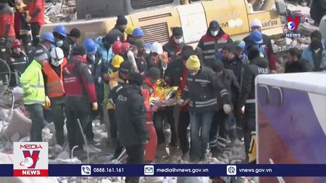 Số người thiệt mạng trong vụ động đất tại Syria và Thổ Nhĩ Kỳ tiếp tục tăng