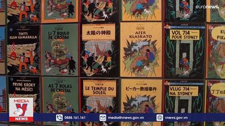Tranh vẽ Tintin đạt giá kỷ lục 2 triệu Euro