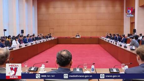 ﻿Chủ tịch Quốc hội tiếp đoàn doanh nghiệp Hội đồng kinh doanh EU-ASEAN