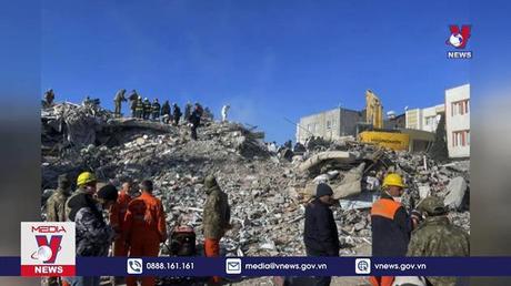 Công tác cứu hộ của đoàn Bộ Công an Việt Nam tại Thổ Nhĩ Kỳ