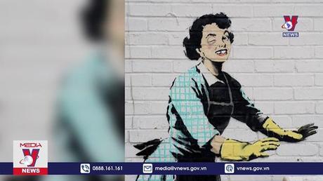 Tác phẩm mới của Banksy nhân ngày Valentine