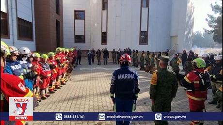 Mexico vinh danh chó cứu hộ tử nạn ở Thổ Nhĩ Kỳ