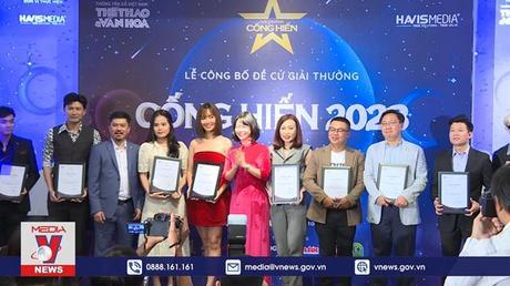 Công bố 45 đề cử giải thưởng Cống hiến 2023