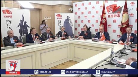 Nhiều hoạt động kỷ niệm 30 năm thành lập Đảng Cộng sản Liên bang Nga